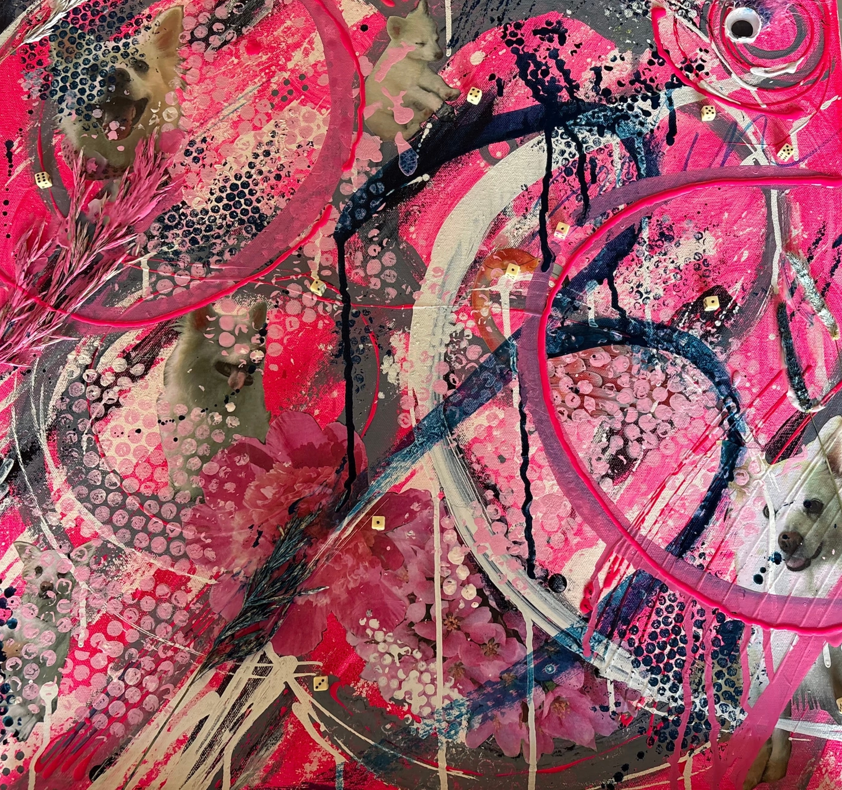 Pink Abstract